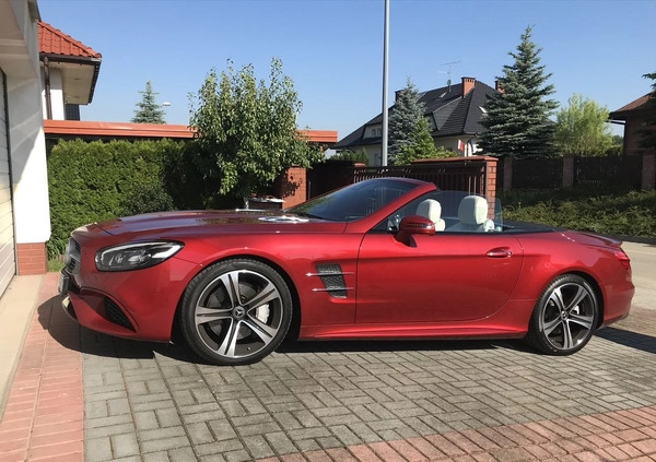 Mercedes-Benz SL cena 399000 przebieg: 45000, rok produkcji 2017 z Warszawa małe 154